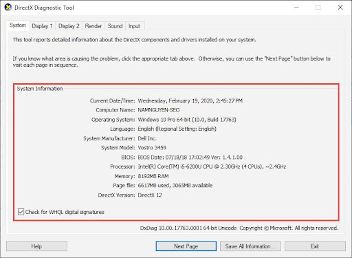 cách kiểm tra cấu hình máy tính
