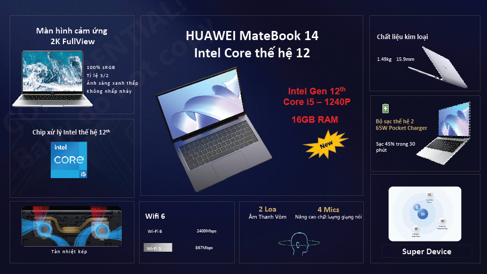 Matebook 14 Intel gen 12 edit 22