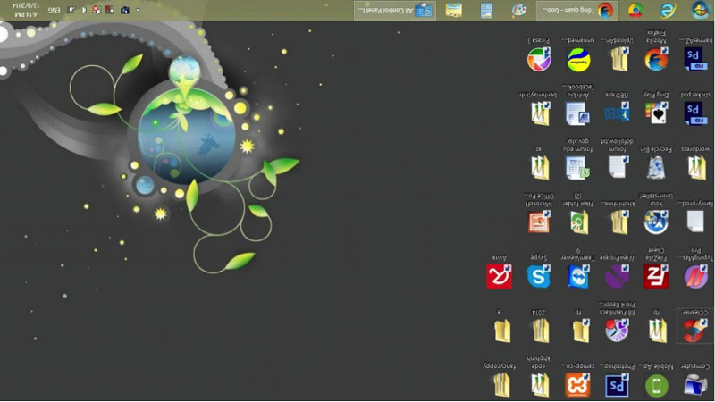 Hướng dẫn cách sửa máy tính bị ngược màn hình
