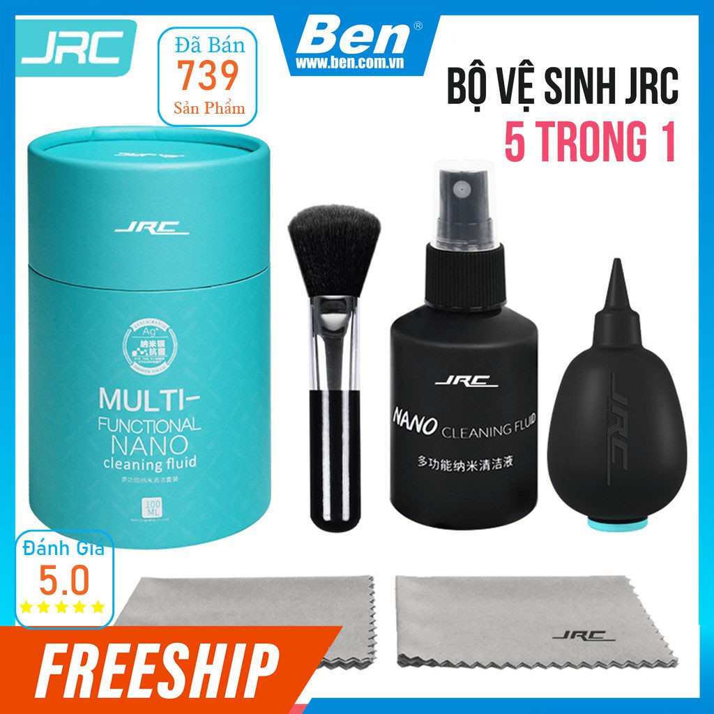 Bộ vệ sinh laptop JRC cao cấp 5 trong 1