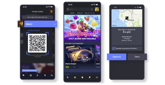 kho game trên steam mobile