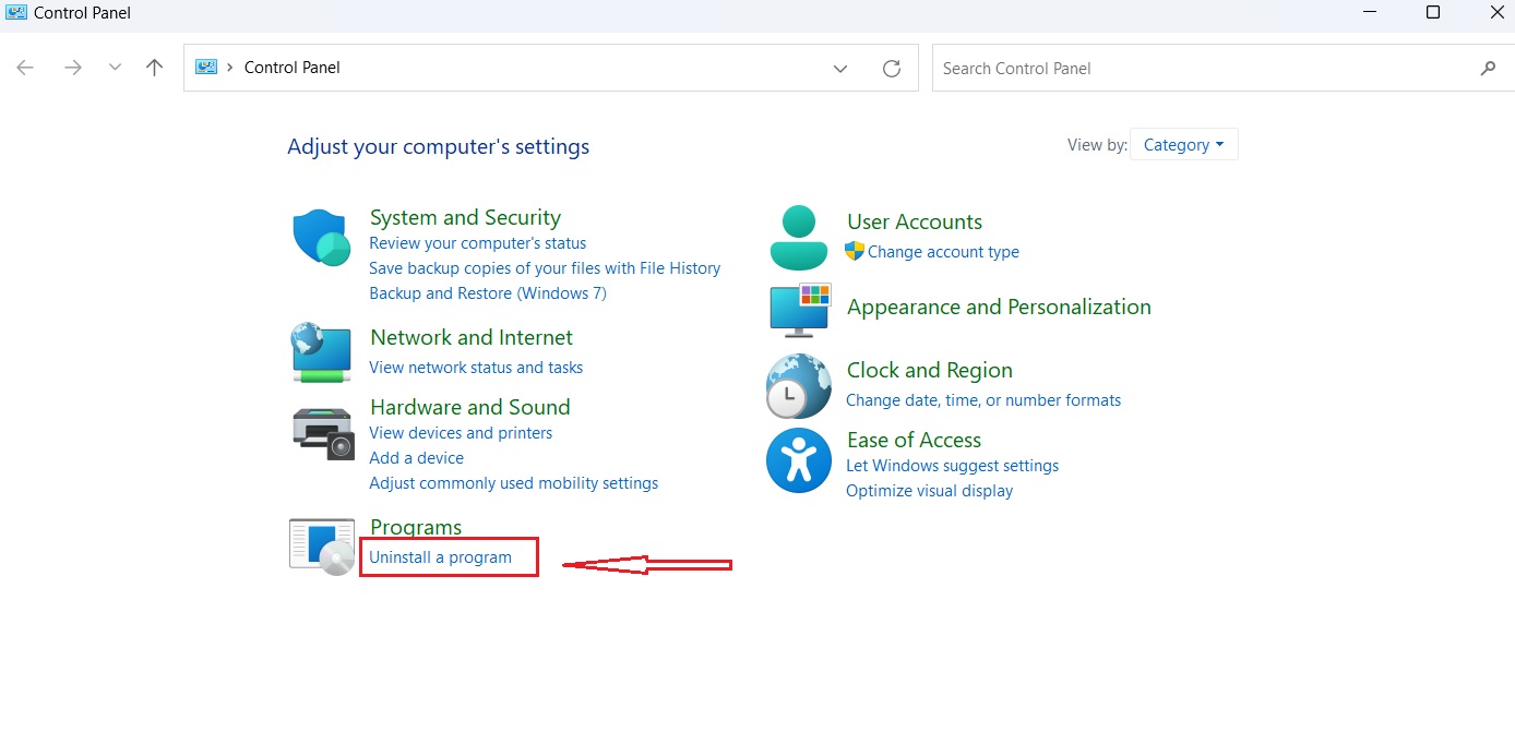 gỡ ứng dụng không dùng đến