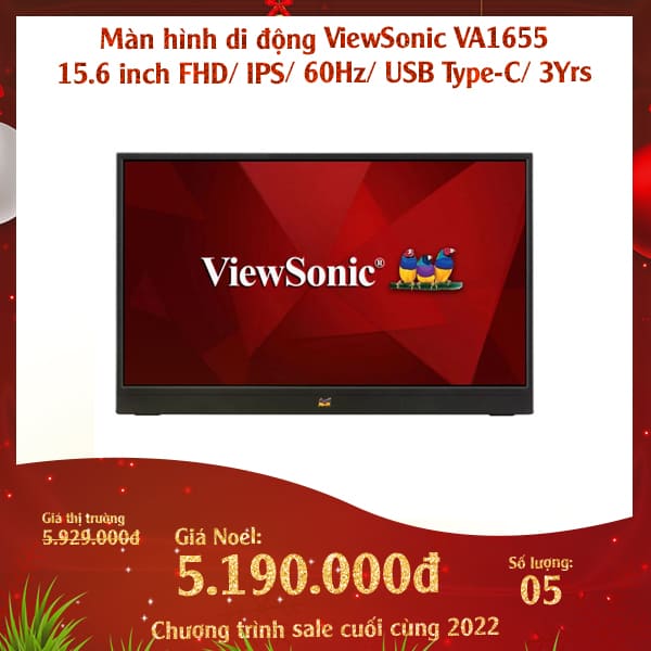 Man hinh di dong ViewSonic VA1655
