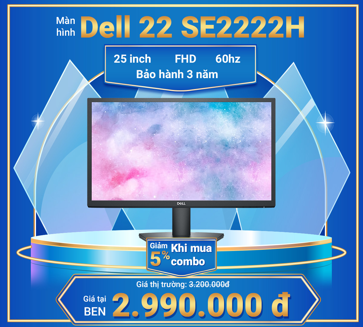 1200x1080 Dell 22 SE2222H 1