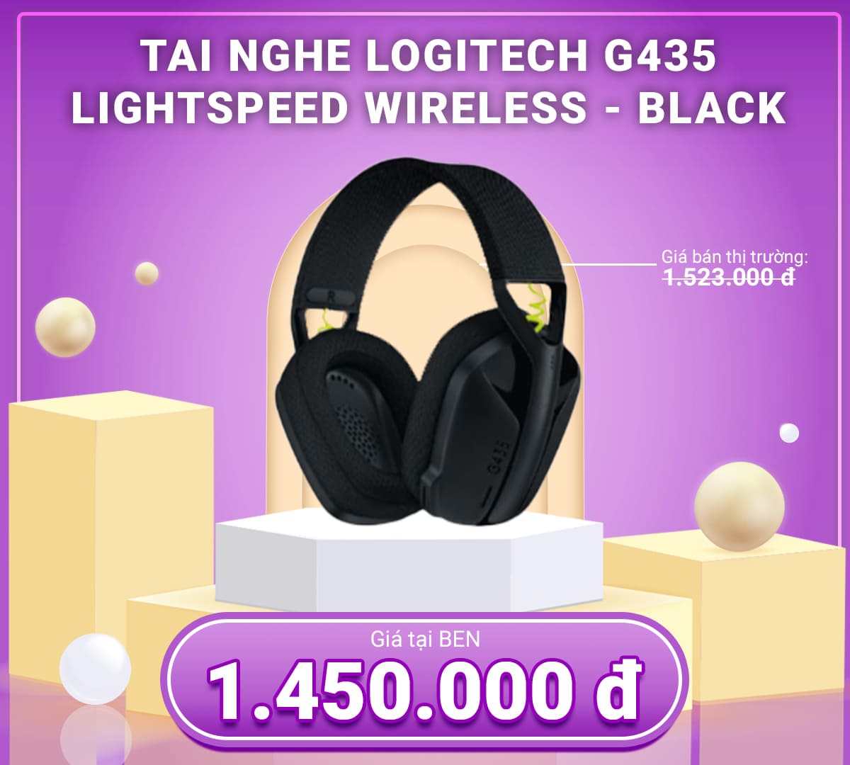 Tai nghe Logitech G435